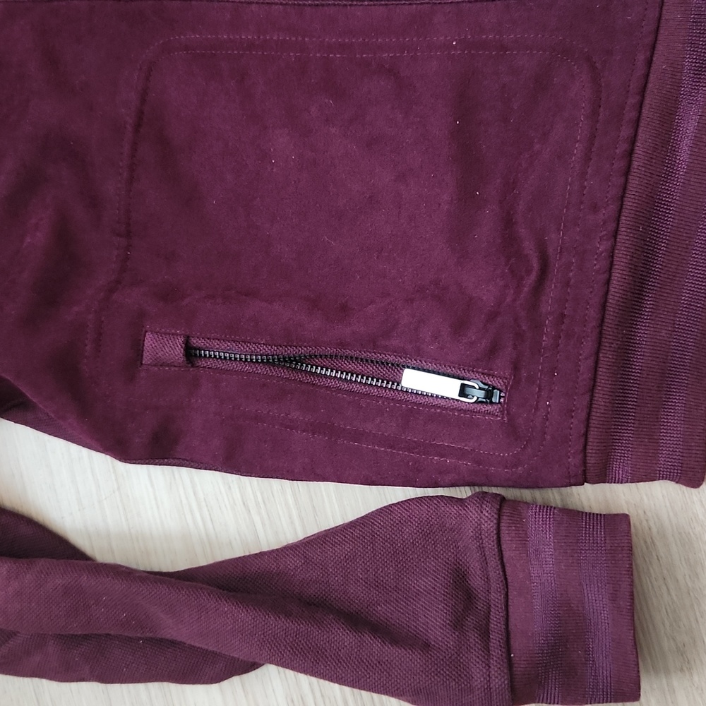 🔥clearance🔥 Ted BAKER Burgundy Zip-Up Jacket - Picture 5 of 6